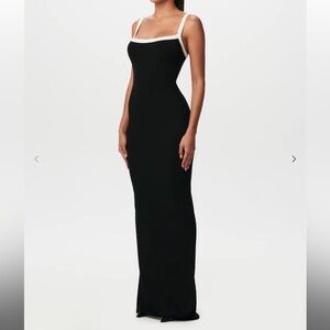 Micro Ribbed Tank Maxi Dress